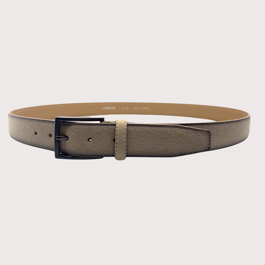 New York Belt - Suede Leather 100% Split Leather Belt