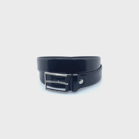 Gear Belt  -  Designer Genuine Leather Casual Belt 3.5 cm Width