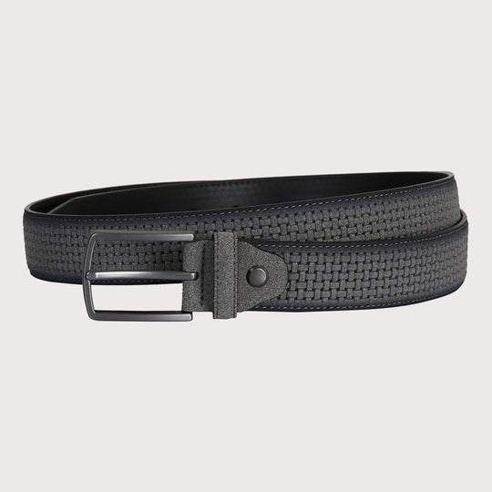 Select Belt - Soft And Durable Suede Leather Belt 3.5cm Width
