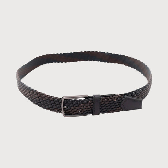 Vintage Belt - 100%  Genuine Buffalo Leather Belt 3.5 cm Width - Buckle 1.5"
