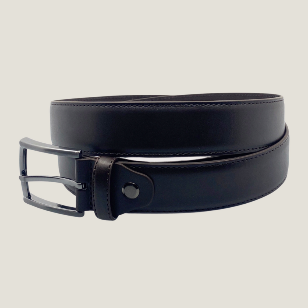 Vogue Belt - Genuine Leather Casual Belt 3.5 cm Width - Buckled Designer