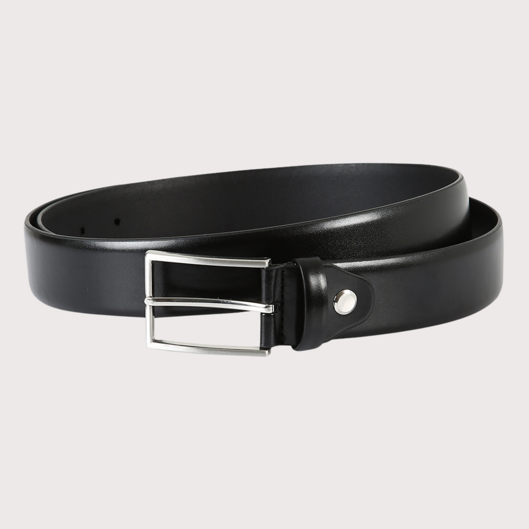 Gear Belt  -  Designer Genuine Leather Casual Belt 3.5 cm Width