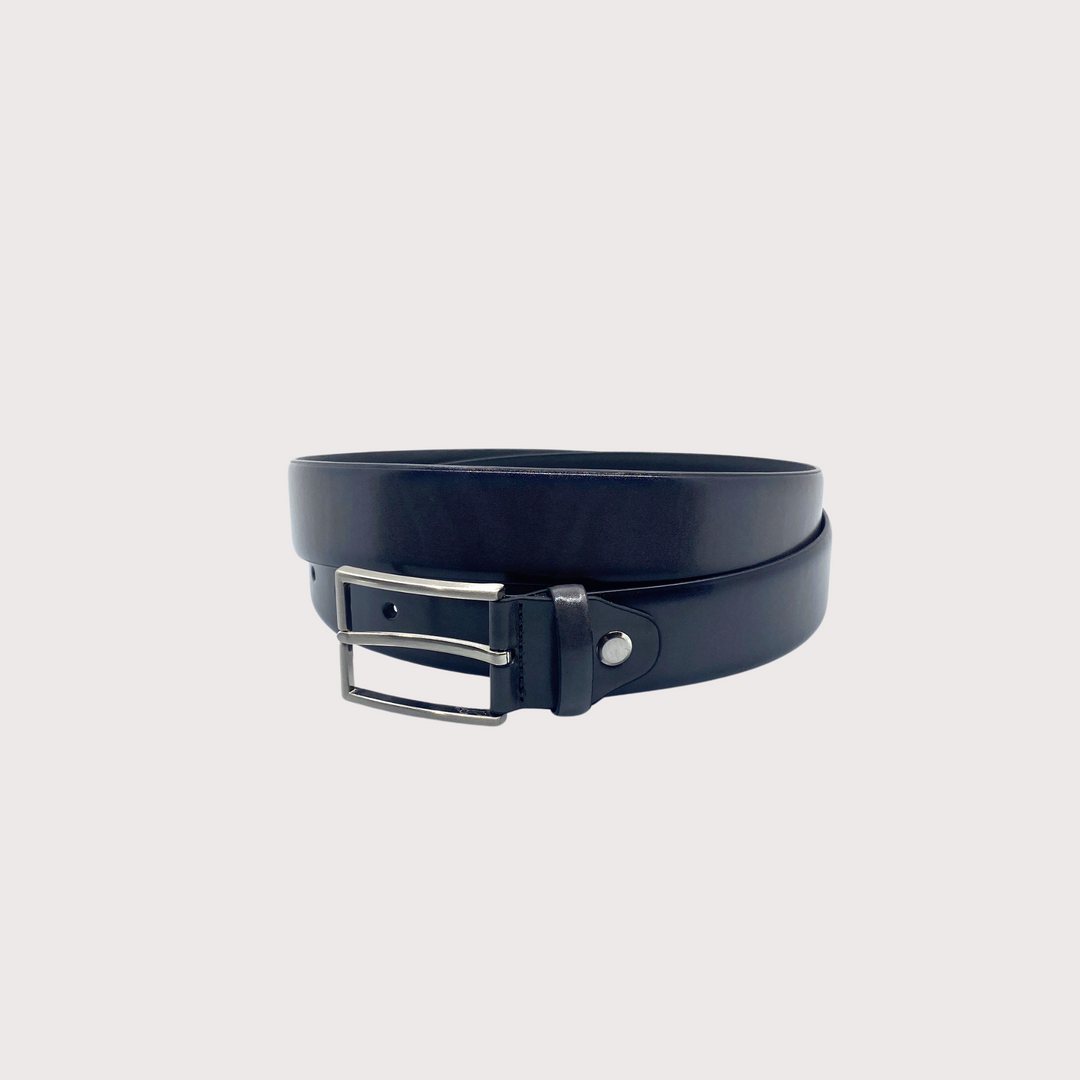 Gear Belt  -  Designer Genuine Leather Casual Belt 3.5 cm Width