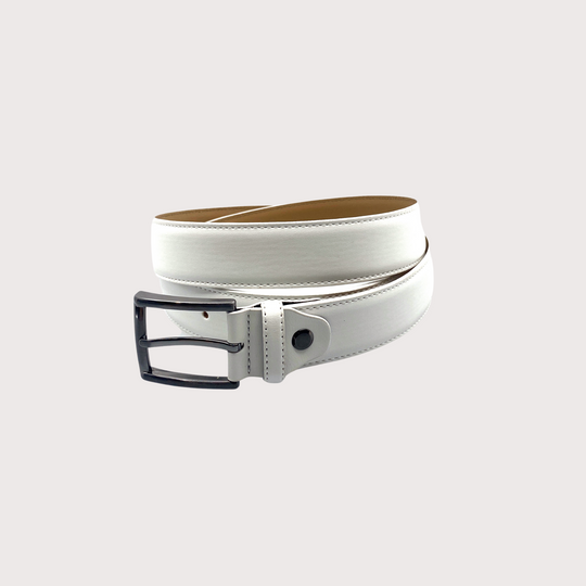 Vogue Belt - Genuine Leather Casual Belt 3.5 cm Width - Buckled Designer