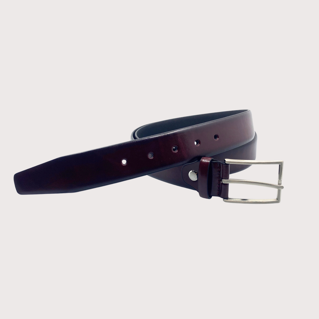 Gear Belt  -  Designer Genuine Leather Casual Belt 3.5 cm Width