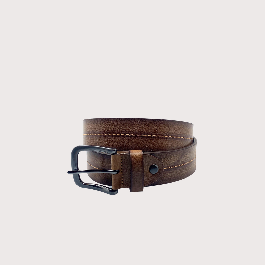 Splash Belt  - Comfortable Buffalo Leather Belt 4cm