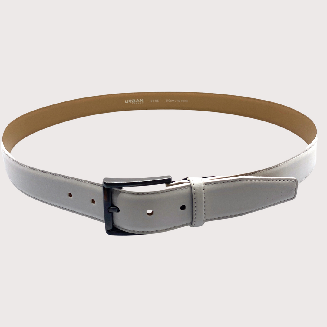 Vogue Belt - Genuine Leather Casual Belt 3.5 cm Width - Buckled Designer