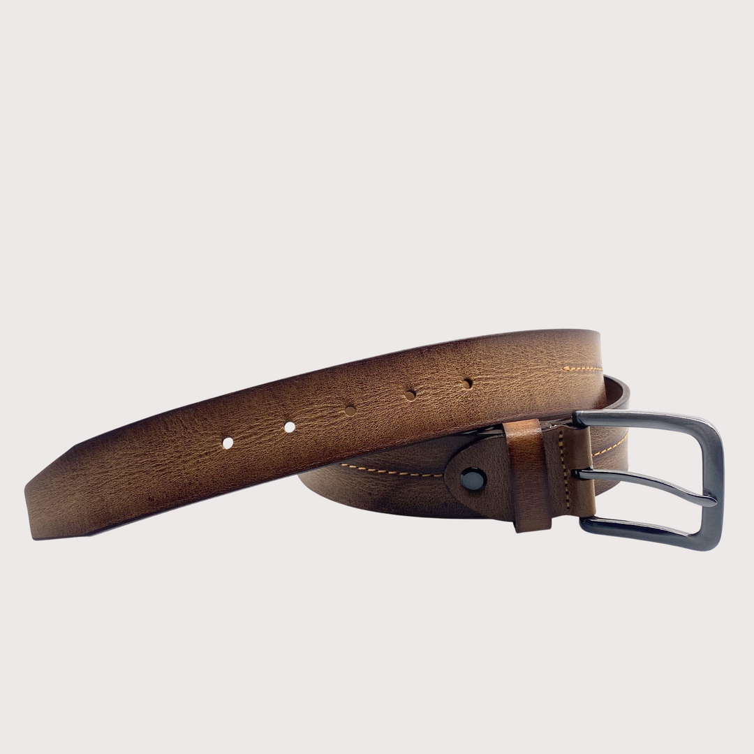 Splash Belt  - Comfortable Buffalo Leather Belt 4cm