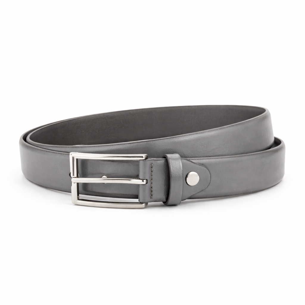 Men’s Genuine Leather Belt 3.5cm Wide – Casual Nickel-Free Square Buckle