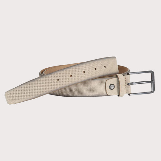 Zorif Belt -  100% Suede Leather Casual  Belt 3.5 cm Width