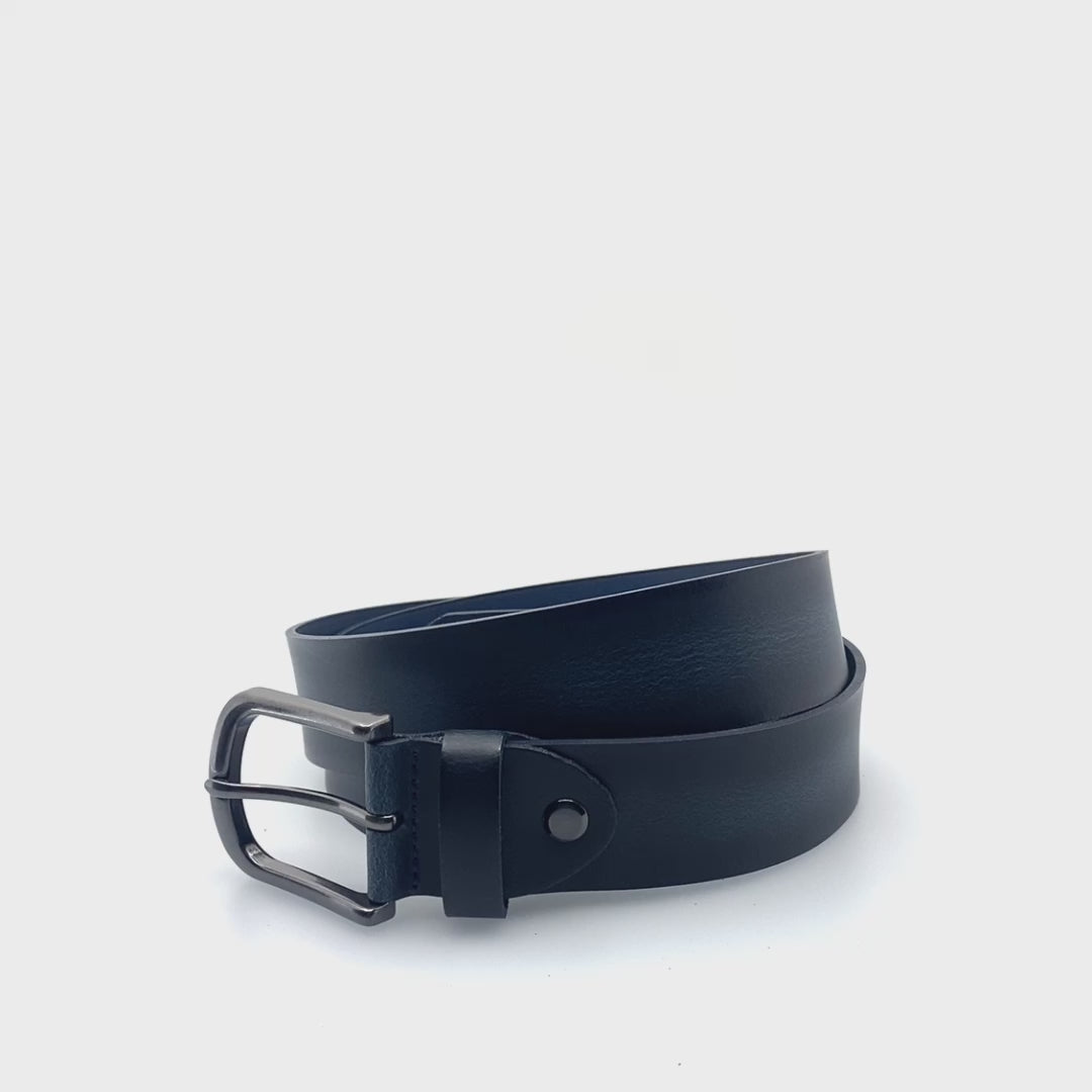 De-Exchange Belt - Comfortable Full-Grain Sport Leather Belt