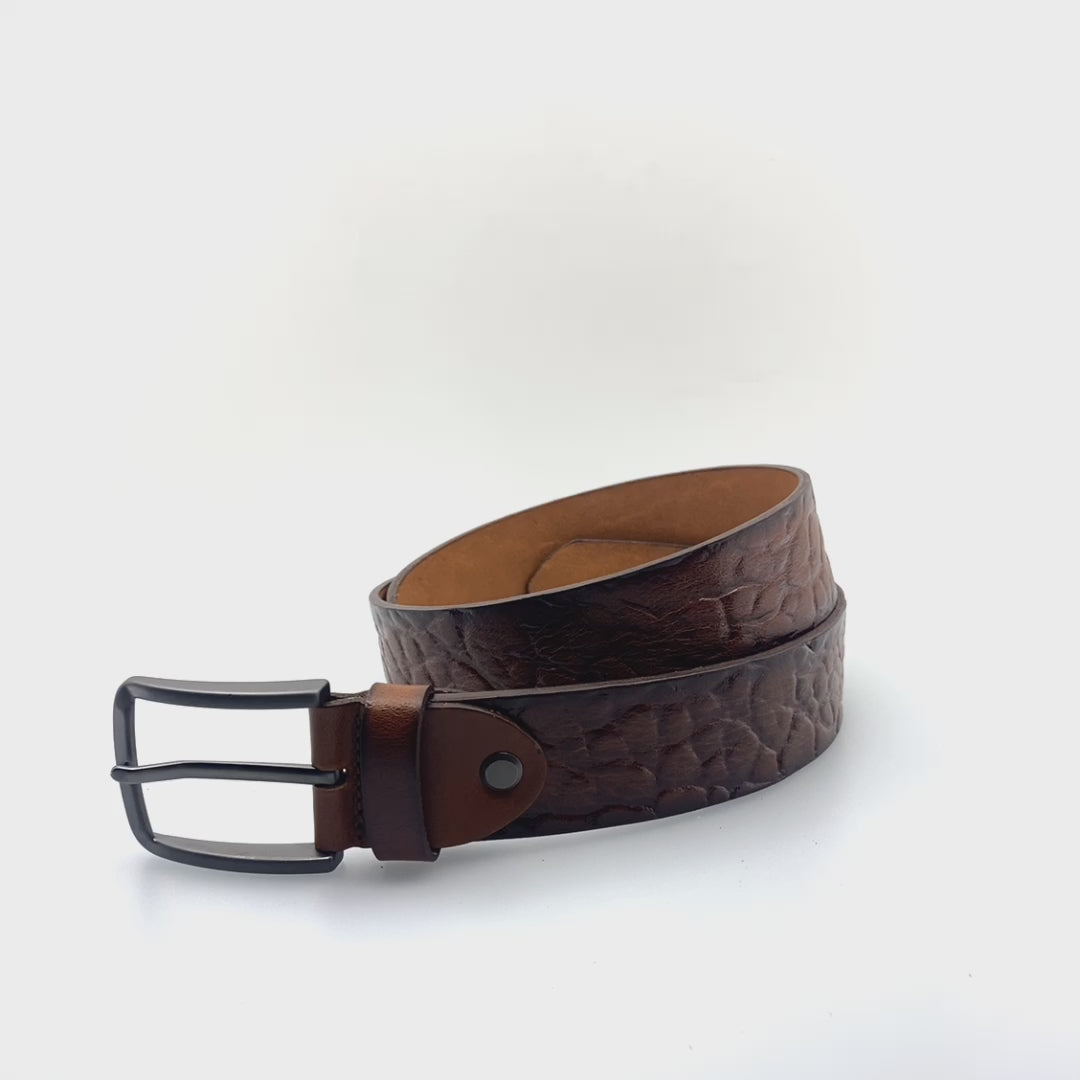 Logo Belt - Premium Buffalo Leather Sport Belt