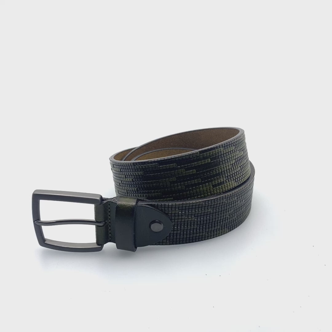 Exclusive Belt - High Quality  Buffalo Leather Belt 4cm Width