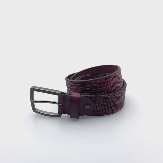 Exclusive Belt - High Quality  Buffalo Leather Belt 4cm Width