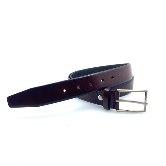 Men’s Genuine Leather Belt 3.5cm Wide – Casual Nickel-Free Square Buckle