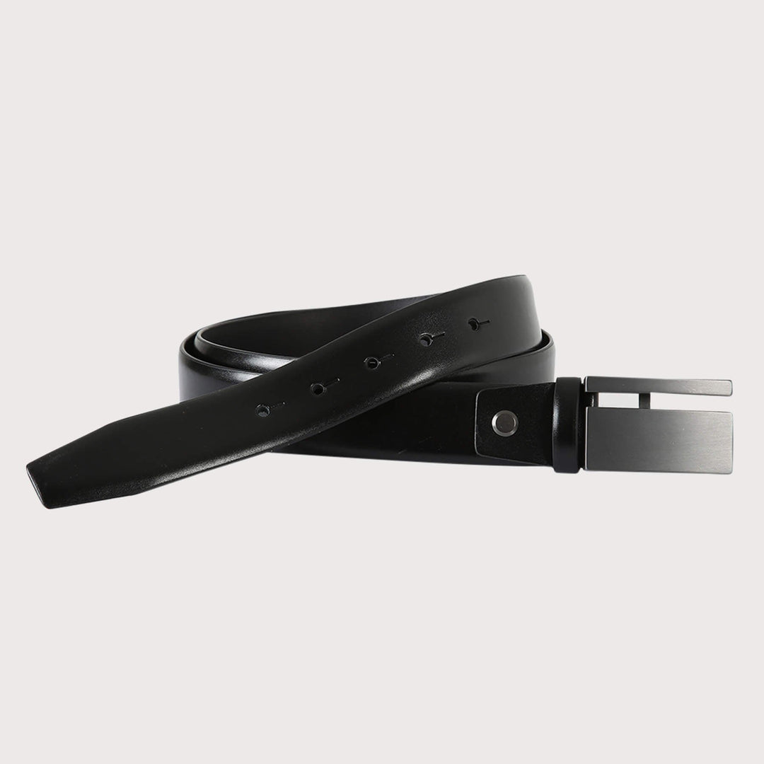 Mackenzie Belt for Men - Designer Plate Buckle Belts