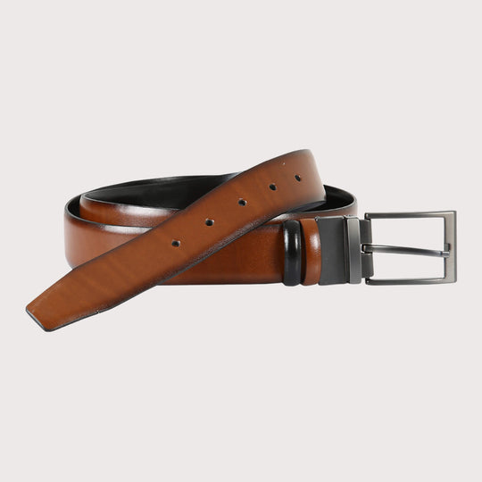 Union Belt - Reversible High-Quality Split Leather Belt