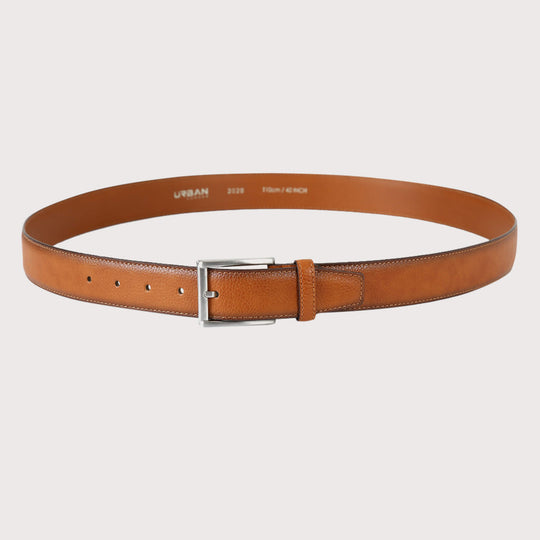 Perfect Lotus Belt for Men - High-Quality Split Leather Material