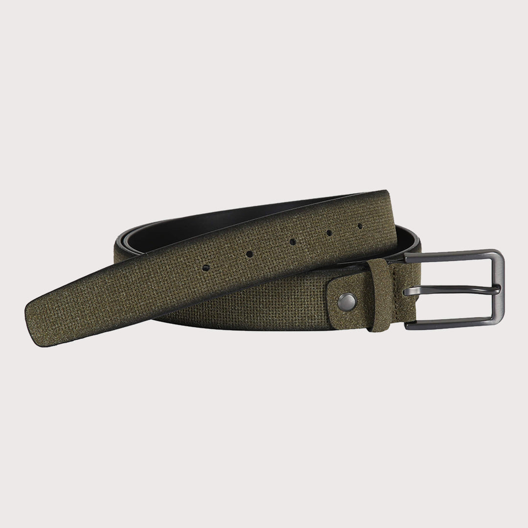 Zorif Belt -  100% Suede Leather Casual  Belt 3.5 cm Width