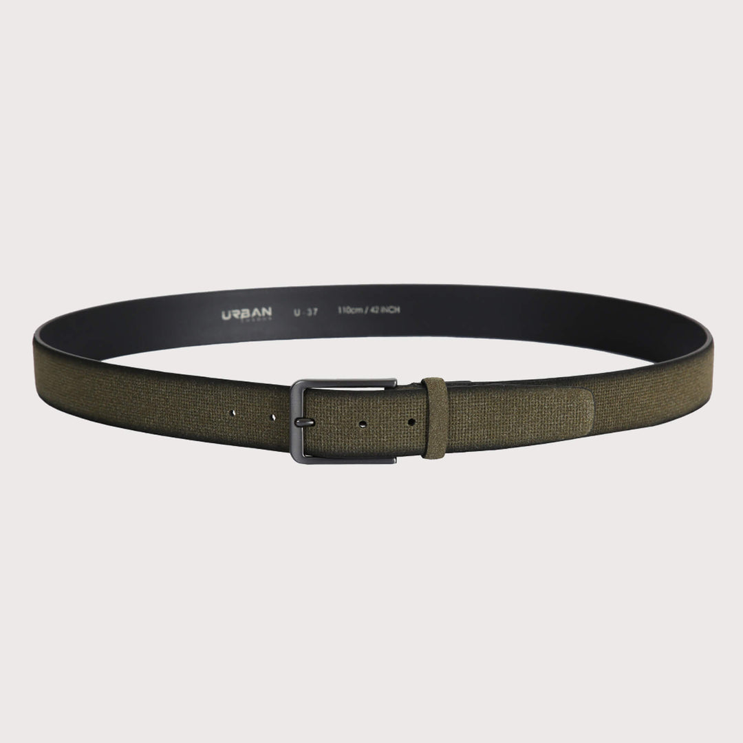 Zorif Belt -  100% Suede Leather Casual  Belt 3.5 cm Width