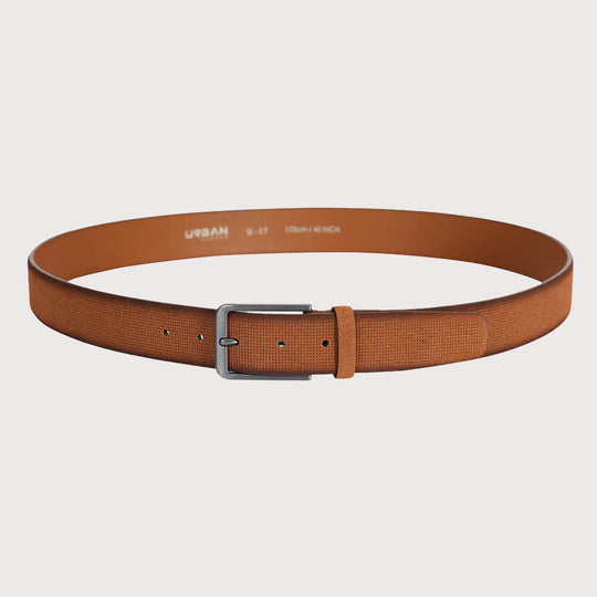 Zorif Belt -  100% Suede Leather Casual  Belt 3.5 cm Width