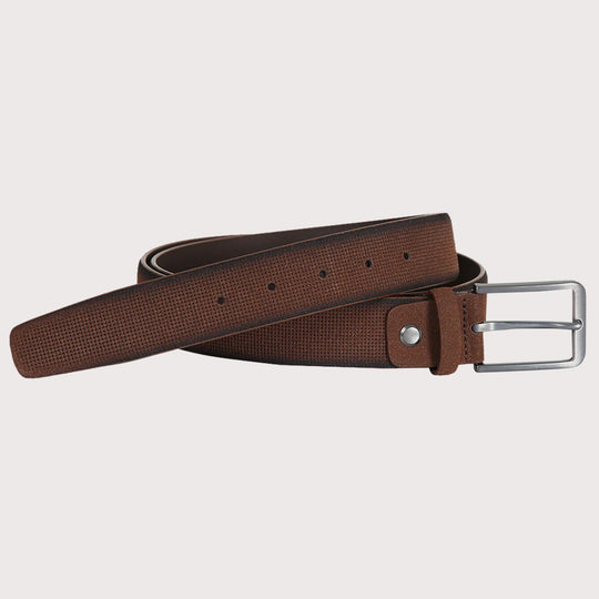 Zorif Belt -  100% Suede Leather Casual  Belt 3.5 cm Width