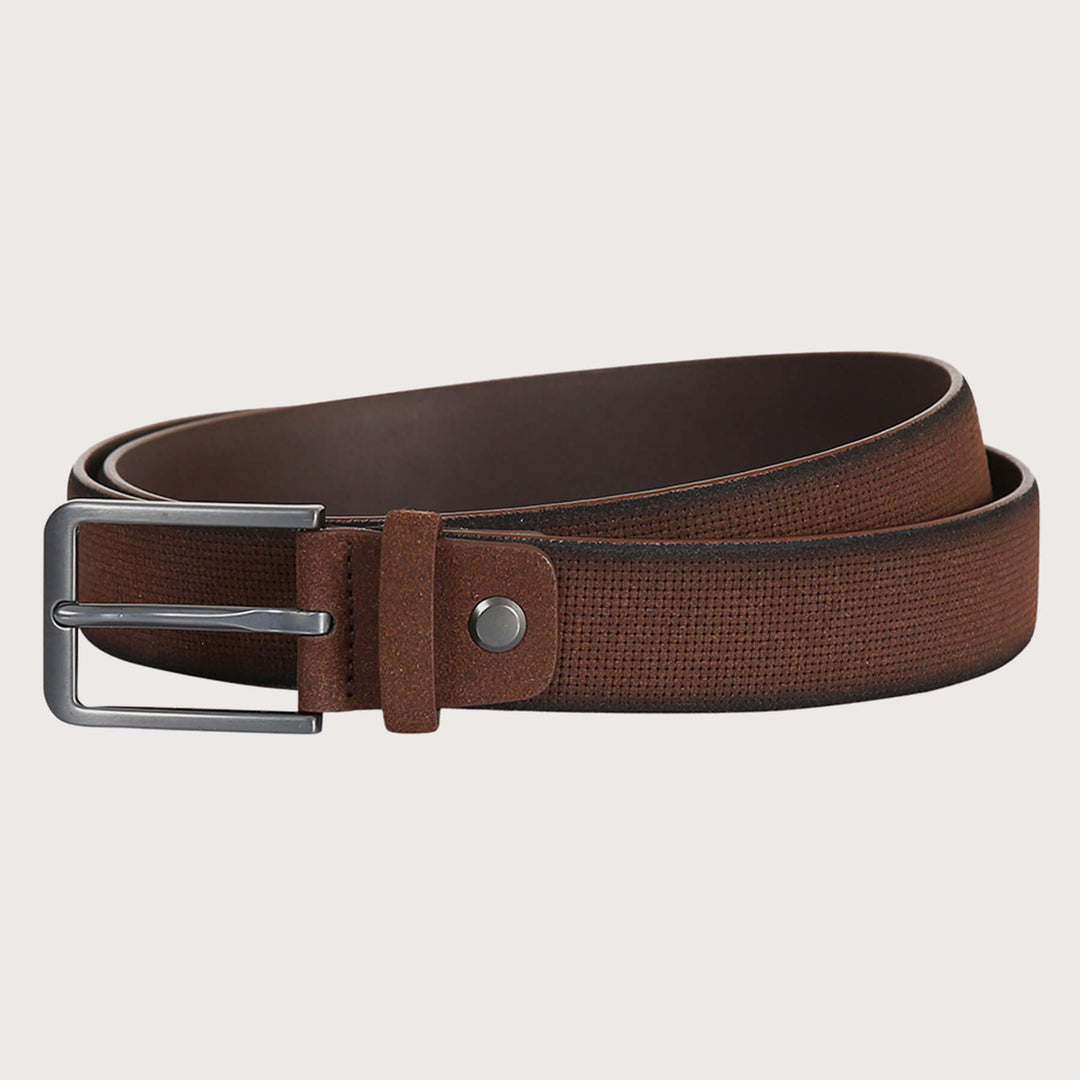 Zorif Belt -  100% Suede Leather Casual  Belt 3.5 cm Width