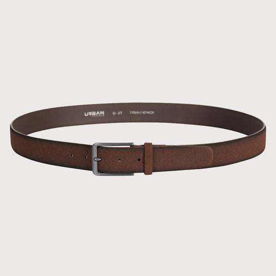 Zorif Belt -  100% Suede Leather Casual  Belt 3.5 cm Width