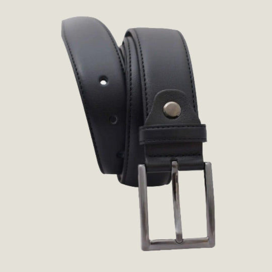 Vogue Belt - Genuine Leather Casual Belt 3.5 cm Width - Buckled Designer