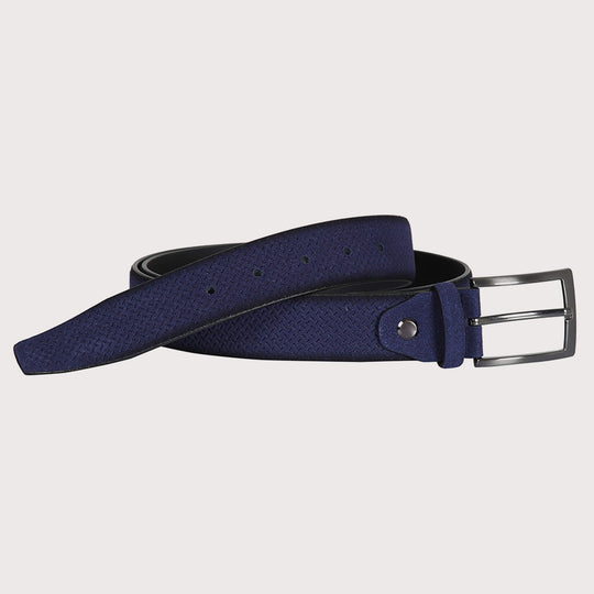 Suede Leather Capital Belt for Men - Design for Any Occasion