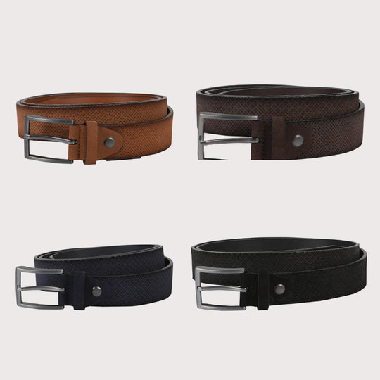 Senator Belt - Premium Suede Casual Belt 3.5 cm